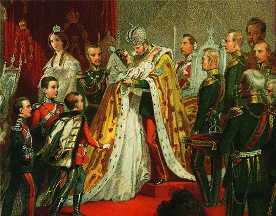 События 1801. Император Павел 1 убит. Александра 1 коронуют на Русский престол.